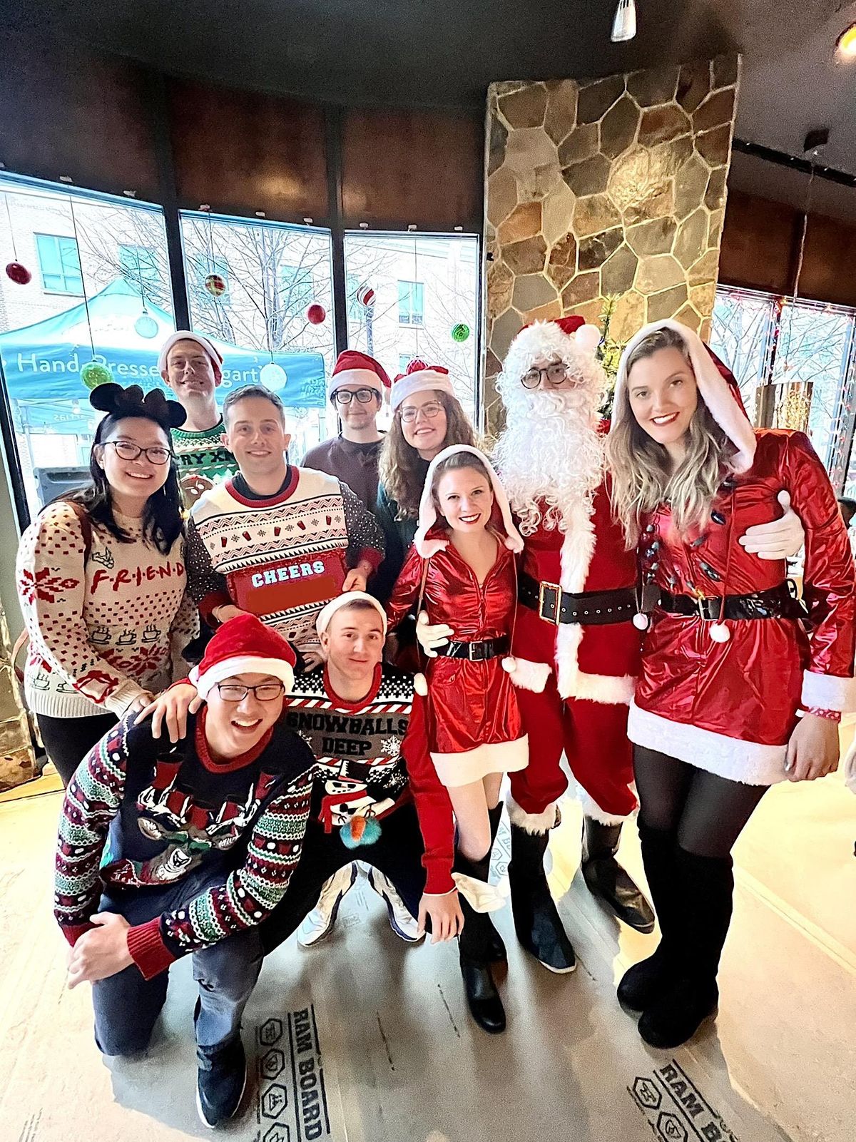 Santa Stampede Holiday Bar Crawl!, Whiskey & Oyster, Alexandria