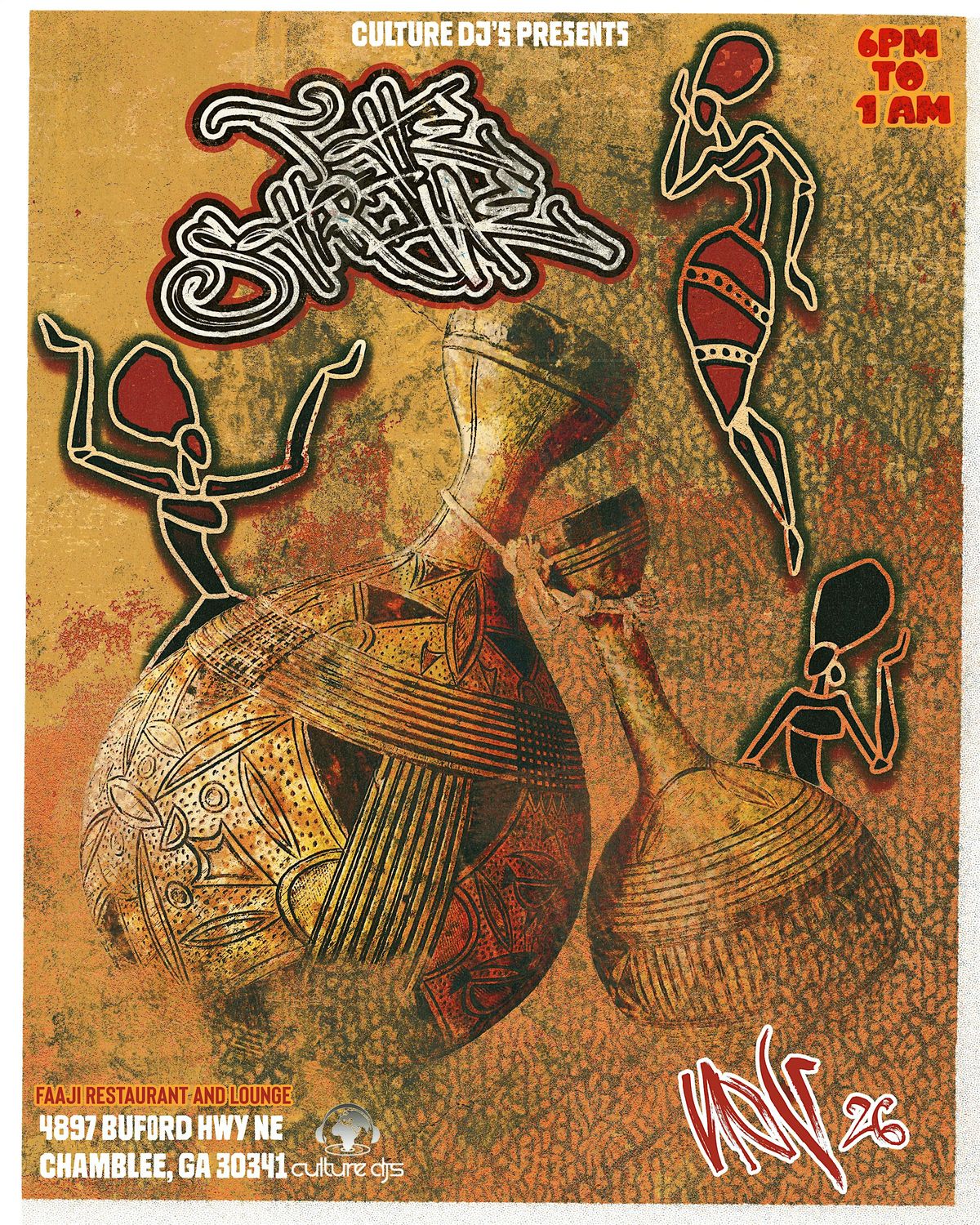 The Shrine, Faaji Restaurant and Lounge, Buford Highway Northeast, Chamblee, GA, USA, November