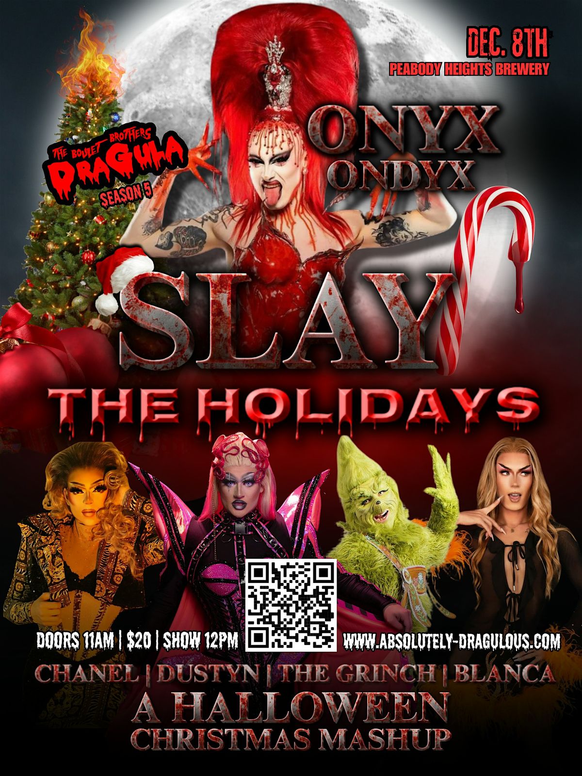 SLAY THE HOLIDAYS DRAG BRUNCH!, Peabody Heights Brewery, Baltimore, 8