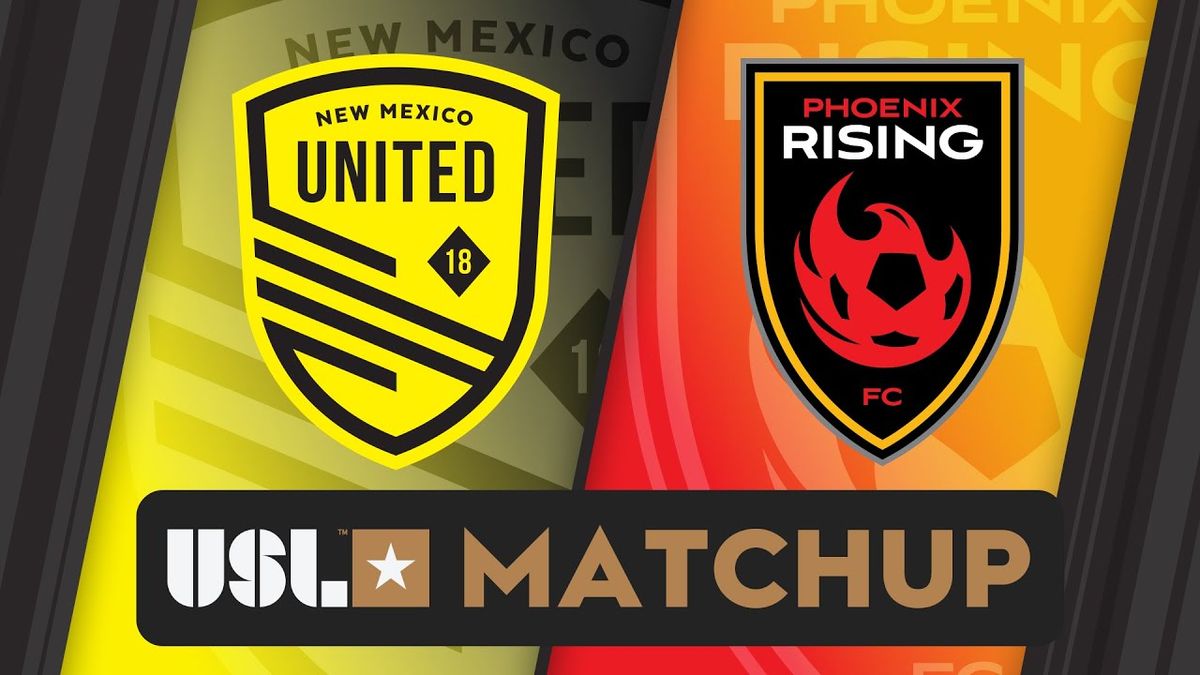 New Mexico United at Phoenix Rising FC, 5 October | Event in Phoenix | AllEvents