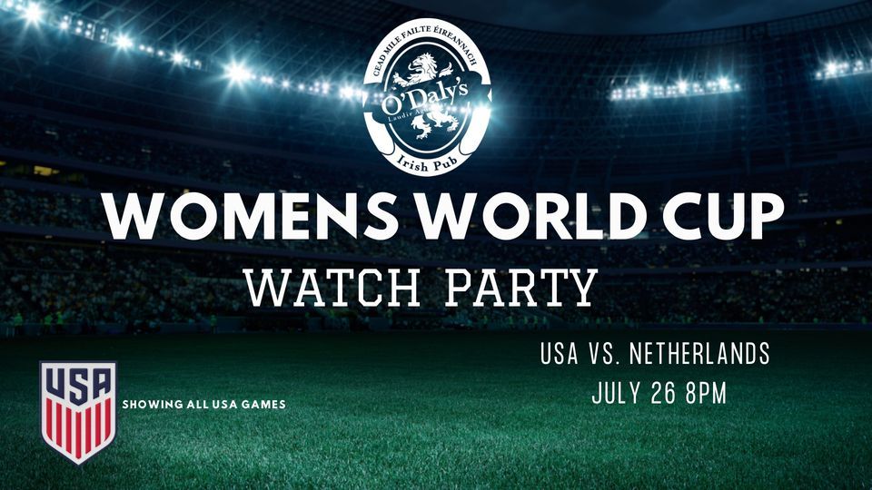 Womens World Cup Watch Party, O'Daly's Irish Pub, Mobile, July 26 2023
