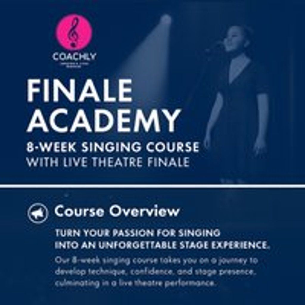 Finale Academy 8-Week Singing Course with Live Theatre Finale, 18 October | Event in Cambridge | AllEvents