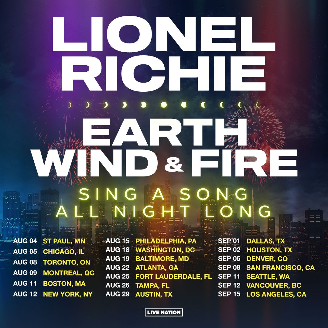 Lionel Richie at Acrisure Amphitheater, 15 May | Event in Grand Rapids | AllEvents