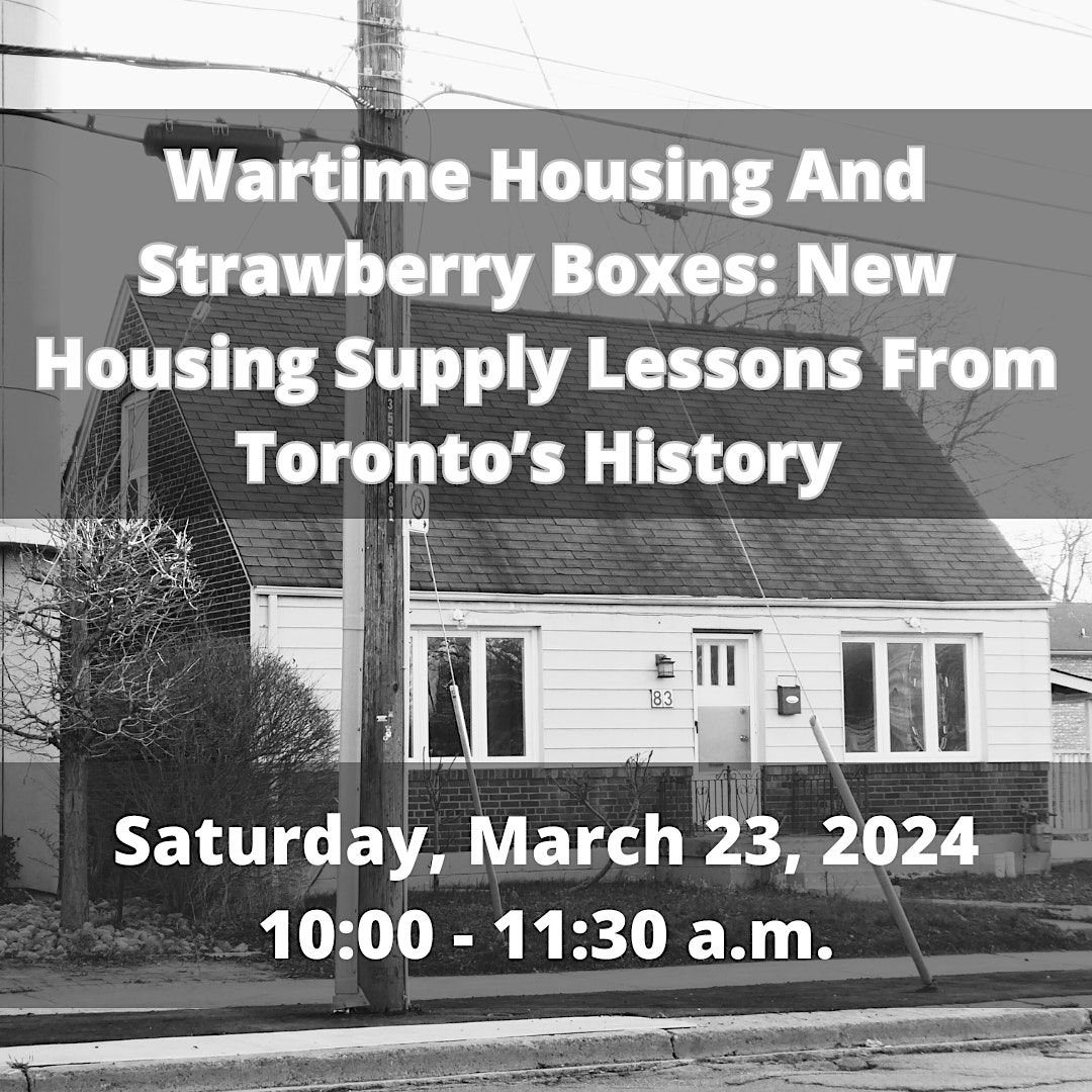 Wartime Housing And Strawberry Boxes Housing Supply Lessons From Our