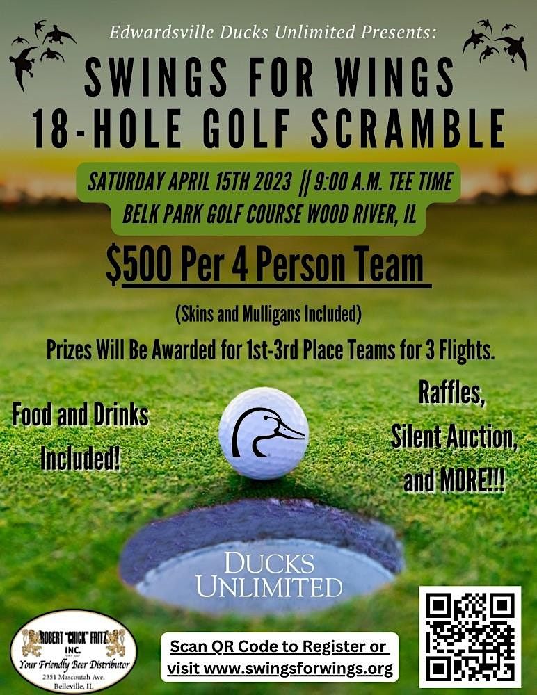 1st Annual Swings for Wings 18Hole Golf Scramble, Belk Park Golf