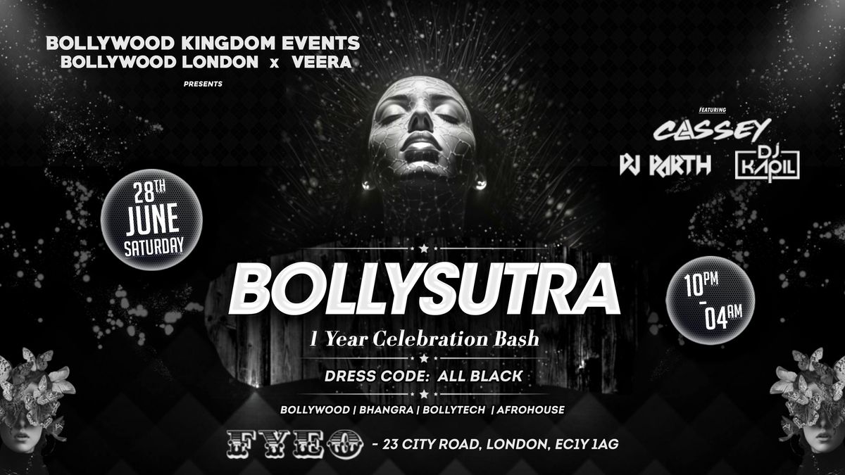 BOLLYSUTRA - ALL BLACK BOLLYWOOD NIGHT, 28 June | Event in London | AllEvents
