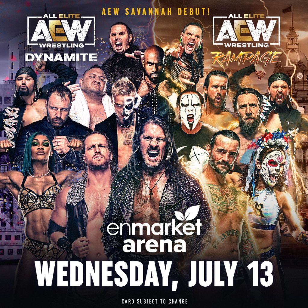 AEW - All Elite Wrestling Dynamite at Curtis Culwell Center, 9 July | Event in Garland | AllEvents