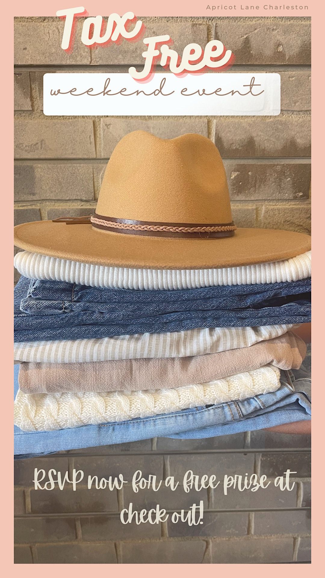 Tax Free Weekend Event, Apricot Lane Boutique Northwoods, North