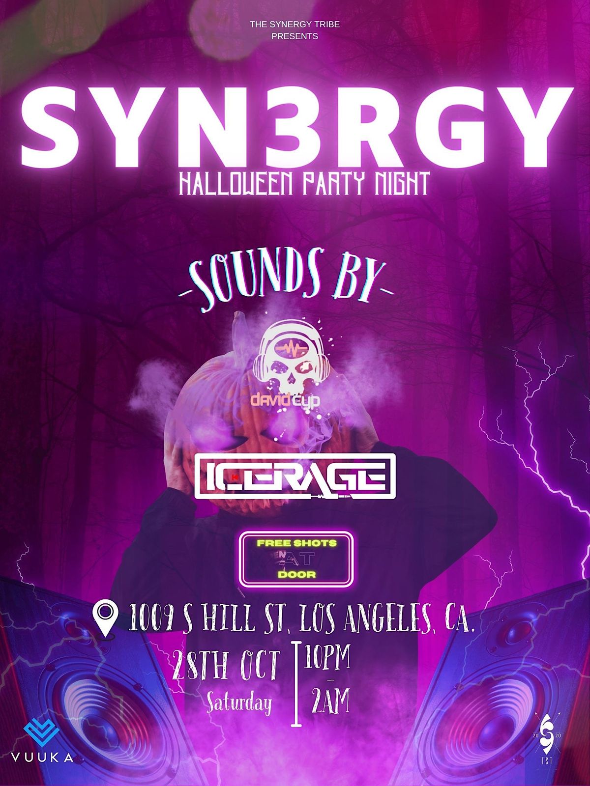 SYN3RGY (Halloween Party Night), 1009 South Hill Street, Los Angeles