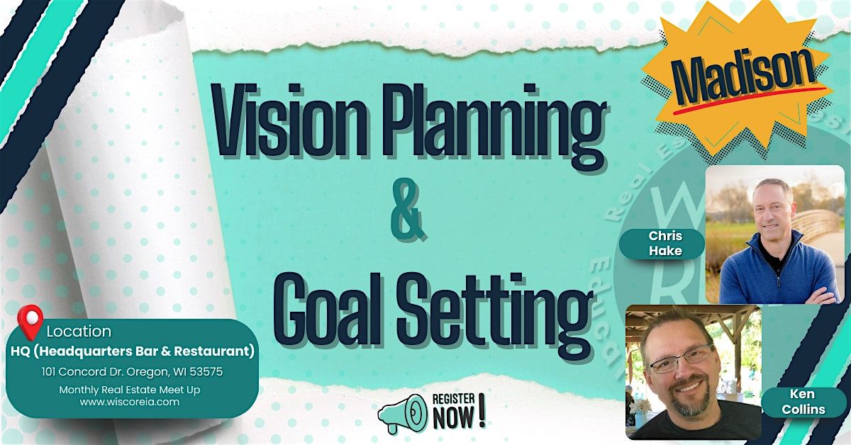 WiscoREIA Madison: Vision Planning & Goal Setting, 12 January | Event in Oregon | AllEvents