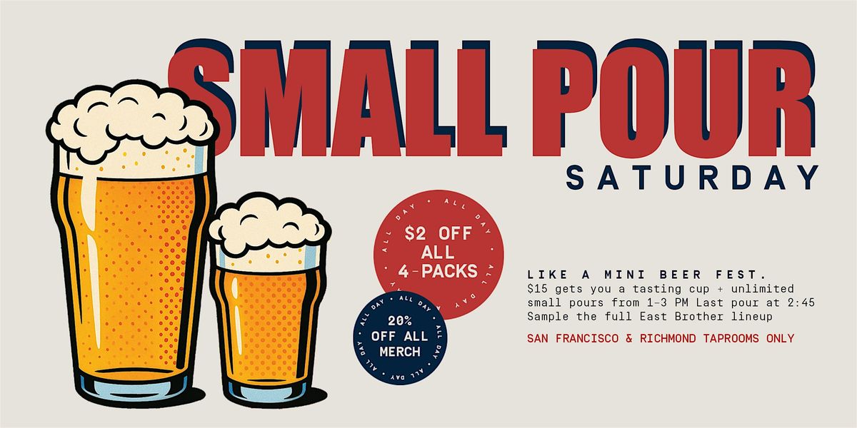 Small Business Saturday at East Brother Beer Co | Event in San Francisco | AllEvents