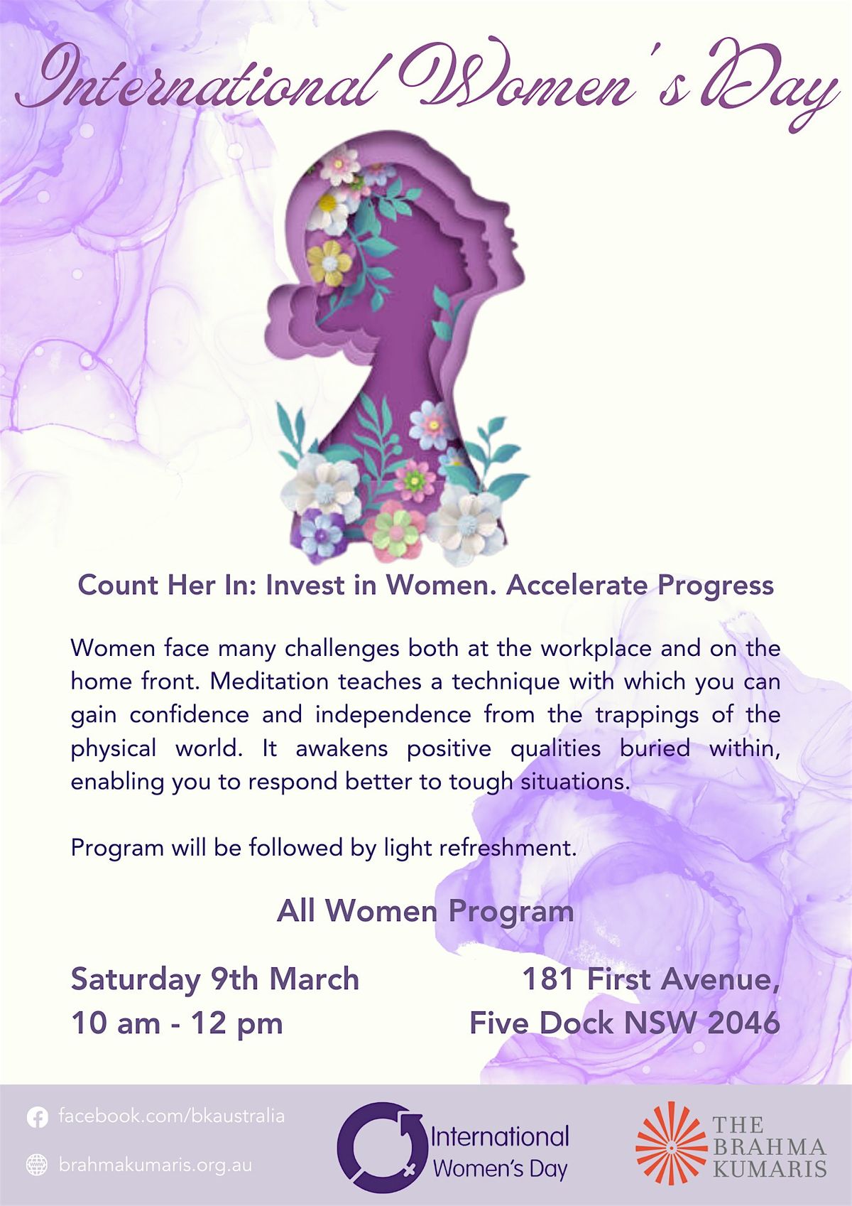 International Womens Day-Count Her In:Invest in Women. Accelerate ...