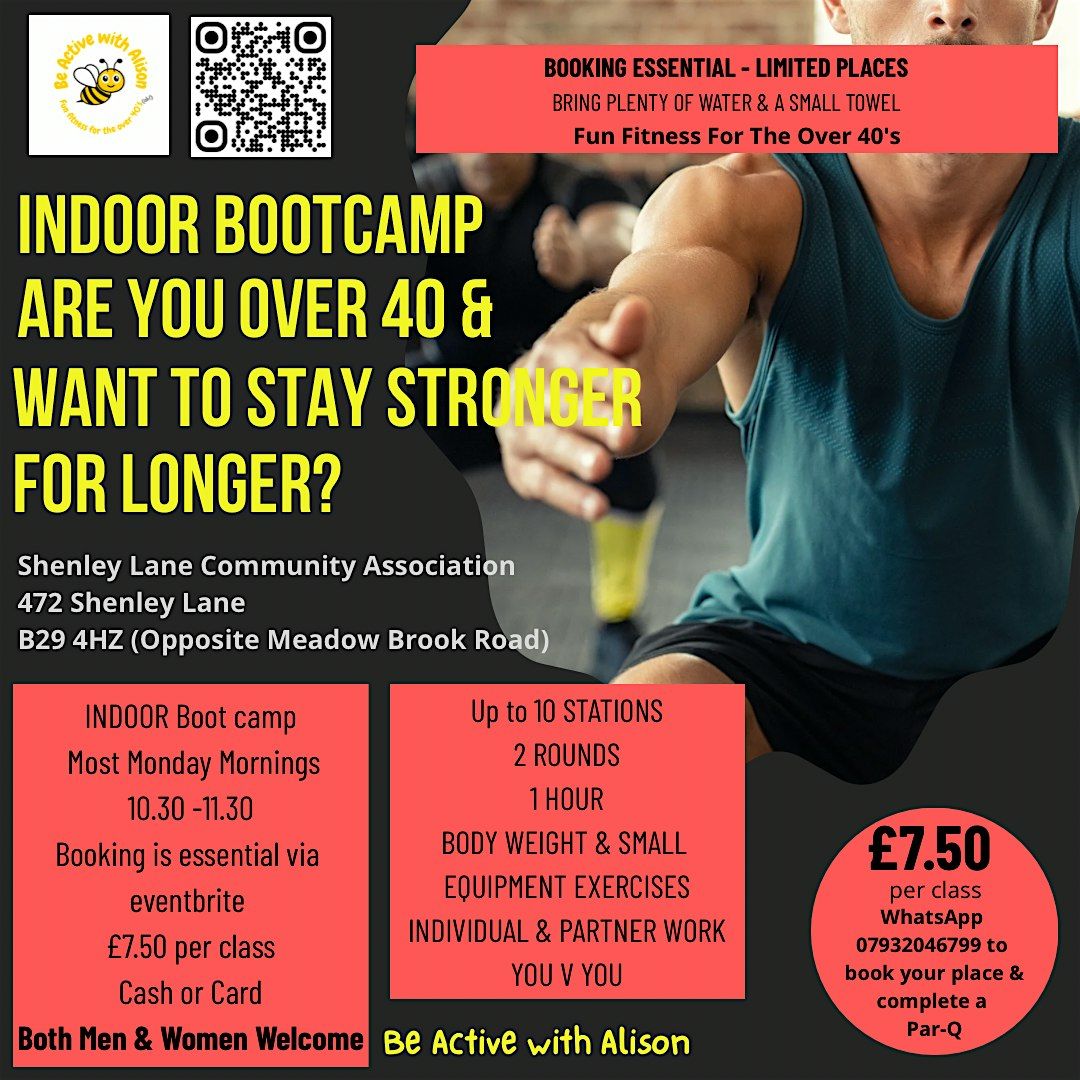 Mixed Over 40's ish Bootcamp - every welcome | Event in Birmingham | AllEvents