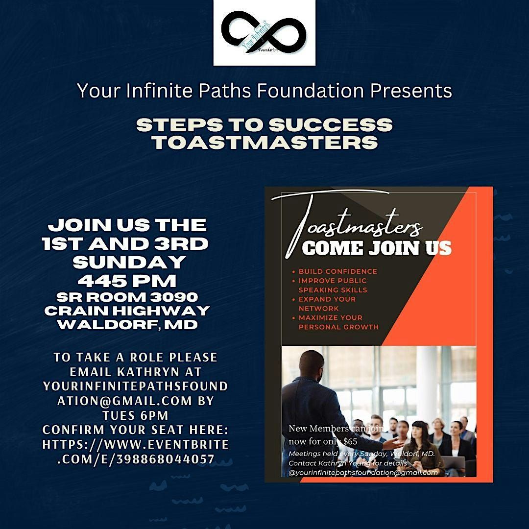Steps to Success Toastmasters | Event in Waldorf | AllEvents