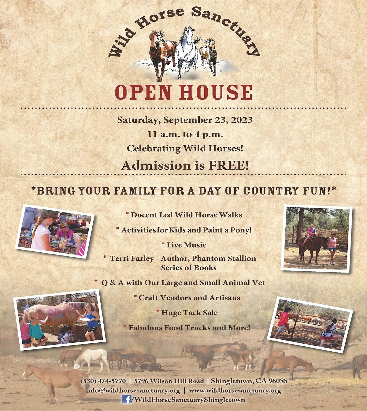 Wild Horse Sanctuary Open House, Wild Horse Sanctuary, Shingletown, 23