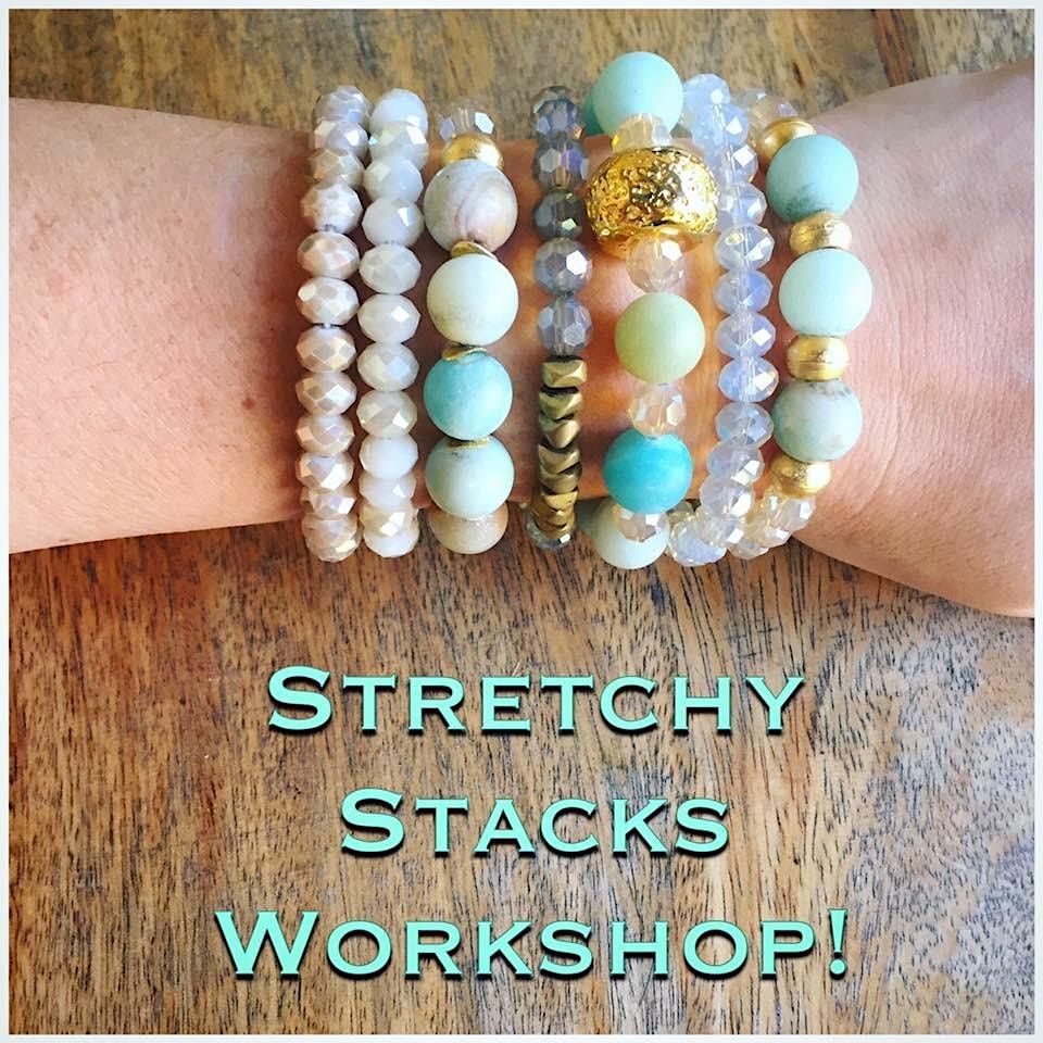 Jewelry Making Elastic Bracelets, The Bead Shop, New Orleans, December 23 2023