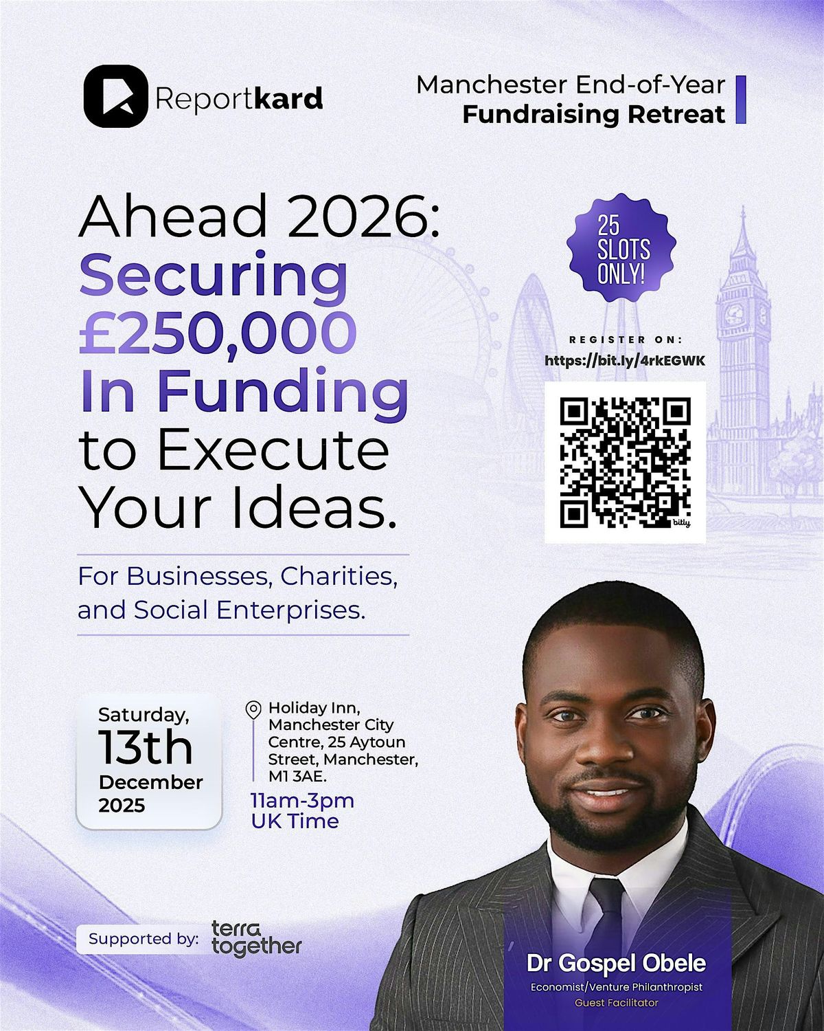 Ahead 2026: Securing £250,000 in Funding to Execute Your Ideas., 13 December | Event in Manchester | AllEvents