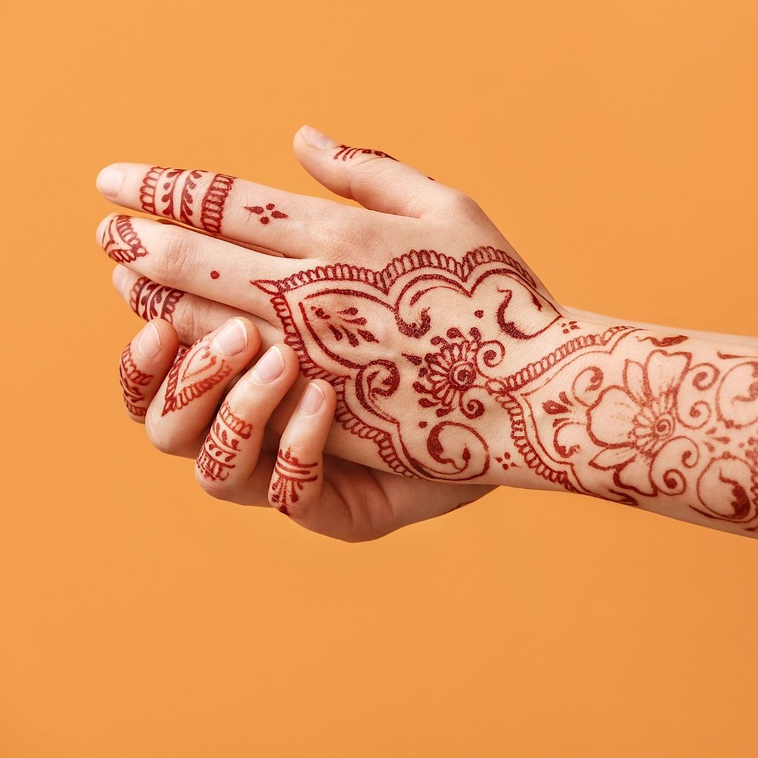 Indian Henna Hand painting The Atrium, Fed Square, Melbourne