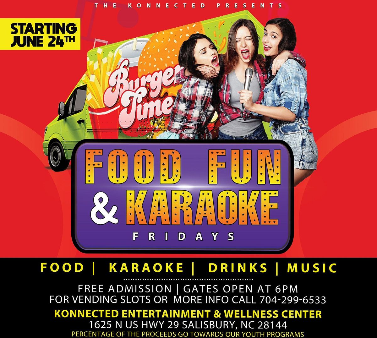 Food, Fun, and Karaoke, The Konnected Entertainment and Wellness Center