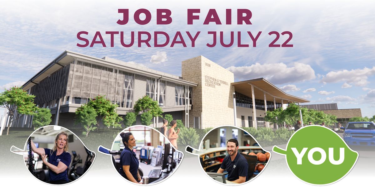Stephen G. Terrell Recreation Center Job Fair, Allen Senior Recreation