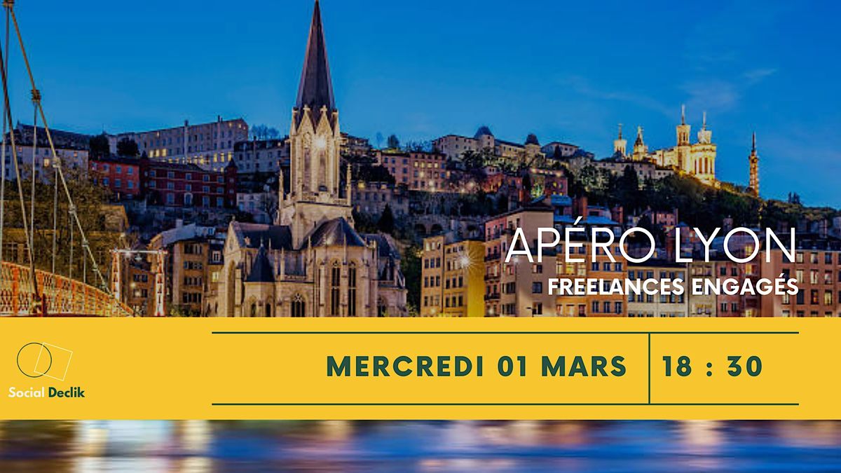Apéro Freelances Engagés Lyon, La Cordée Opéra coworking Lyon, 1