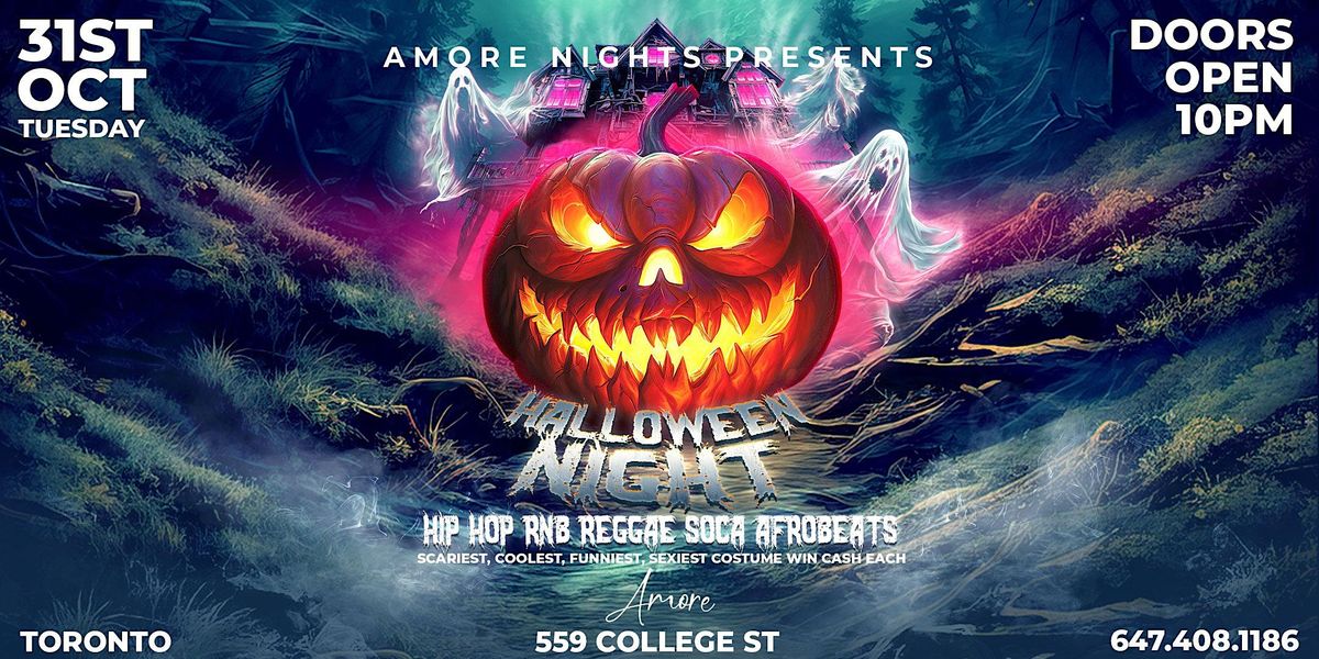 BIGGEST HALLOWEEN PARTY IN TORONTO!!! HALLOWEEN NIGHT TUESDAY OCTOBER