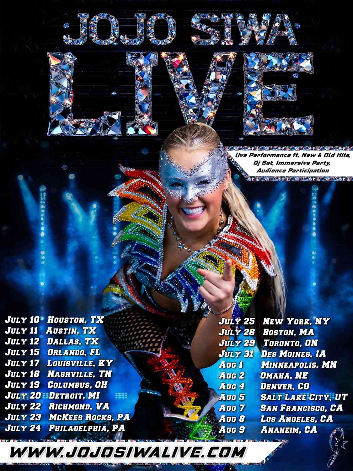 JoJo Siwa, 10 July | Event in Austin | AllEvents