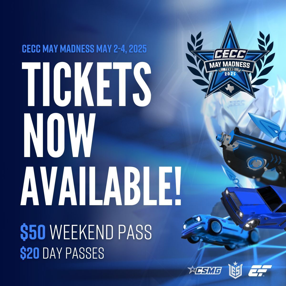 CECC May Madness - Saturday, 2 May | Event in Arlington | AllEvents