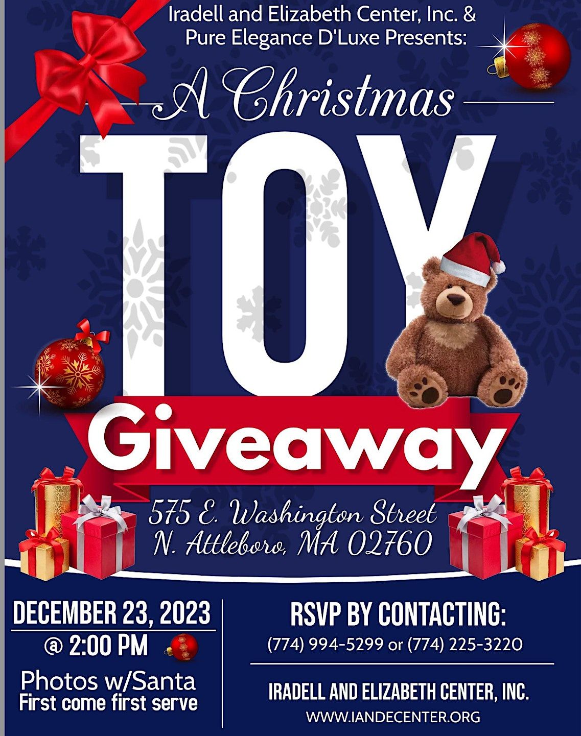 Free Christmas Toy Giveaway Near Me 2025