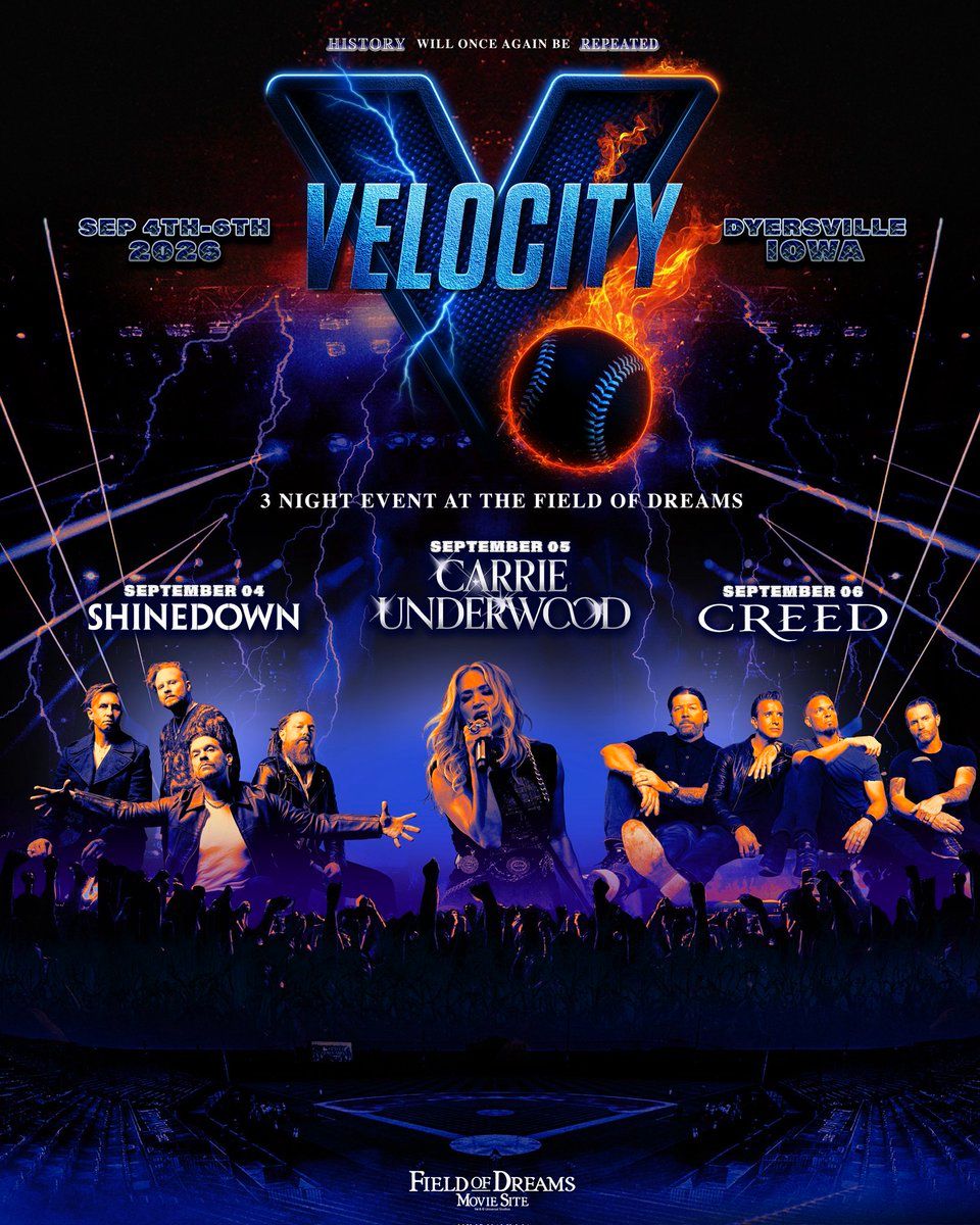 Velocity Festival - Sunday at Field of Dreams, 6 September | Event in Dyersville | AllEvents