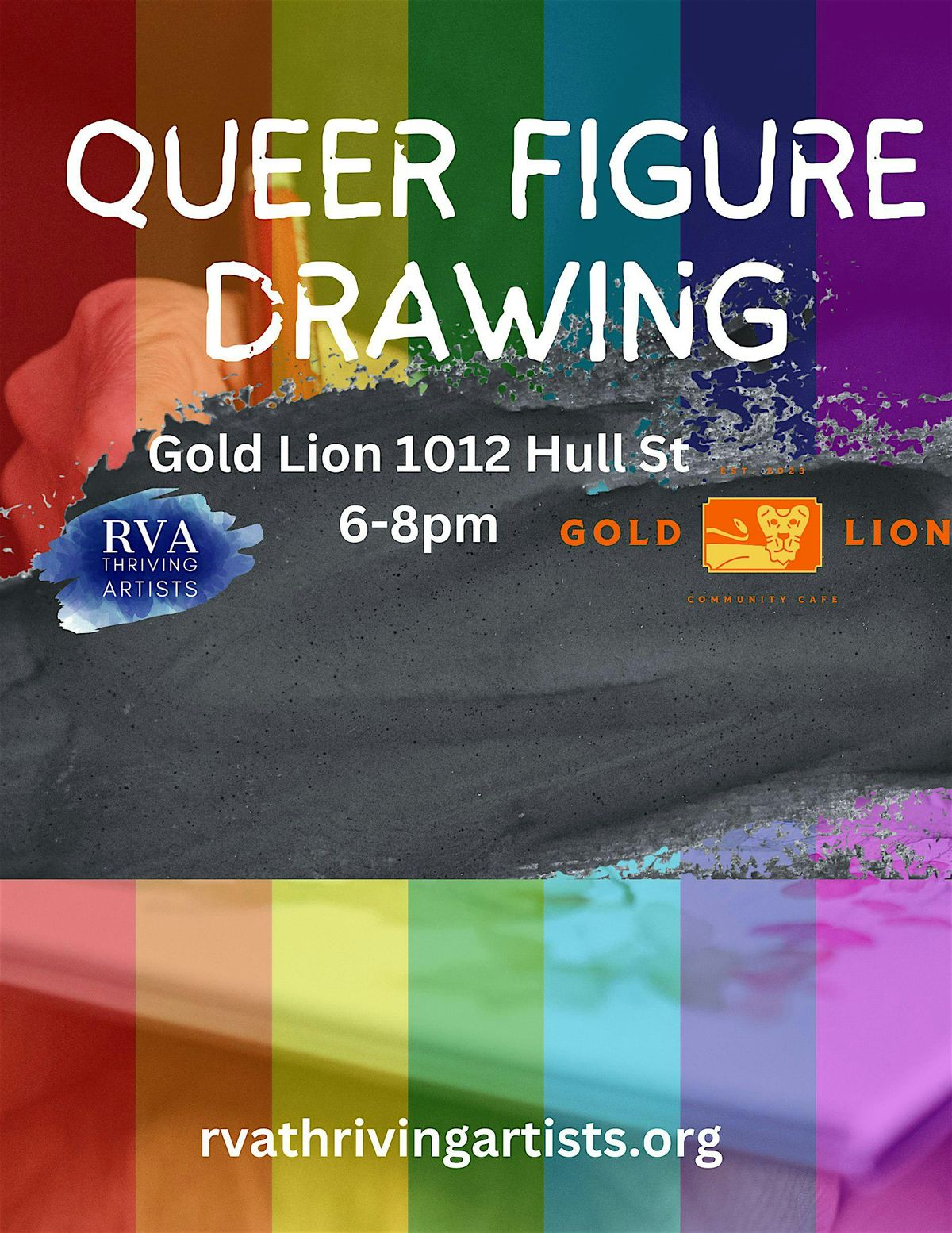October Queer Life Drawing at Gold Lion Community Cafe