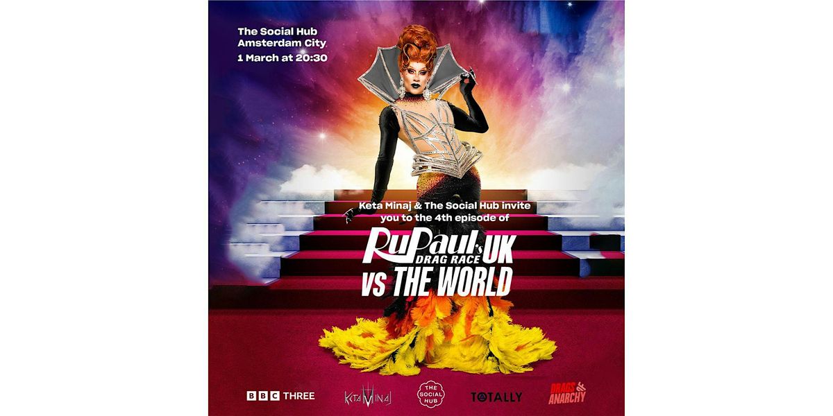 RuPauls Drag Race UK vs The World episode 4, The Social Hub Amsterdam