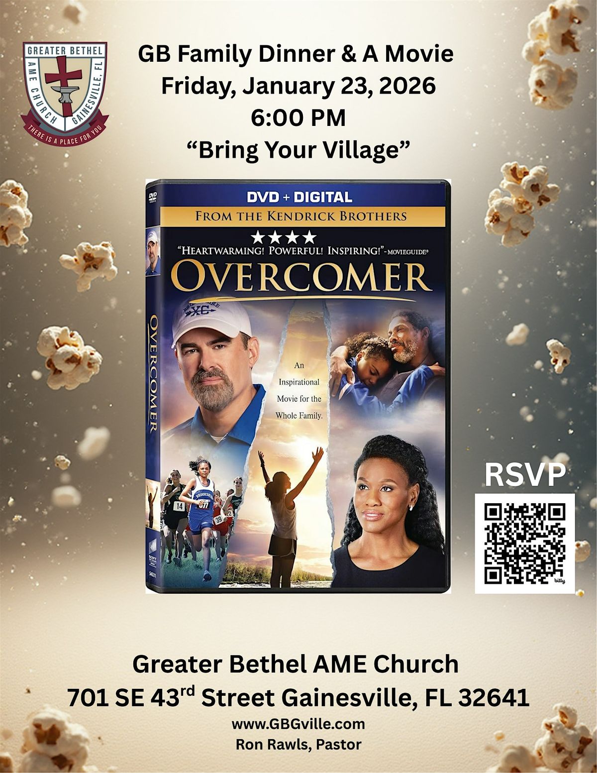 GB Family Dinner & A Movie