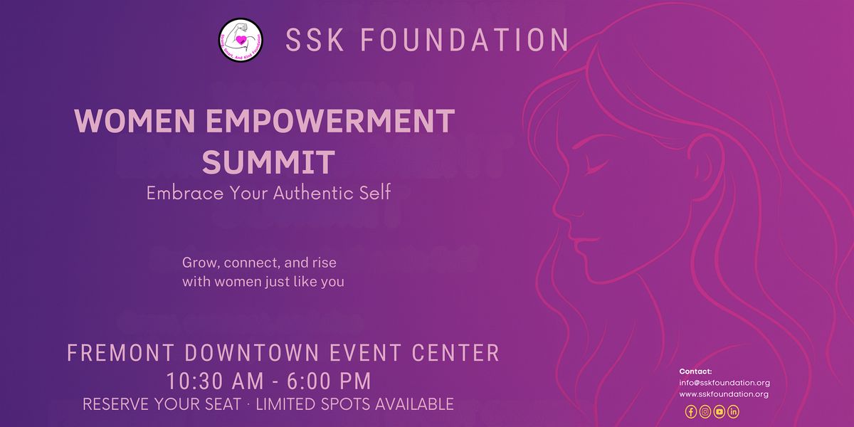 2026 Women Empowerment Summit, 28 March | Event in Fremont | AllEvents