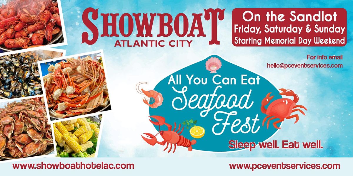 Showboat Hotel All You Can Eat Seafood Buffet on the Sandlot, The