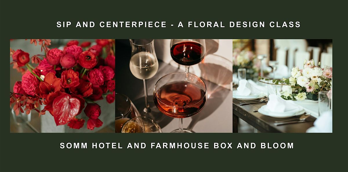 Sip and Centerpiece - A Holiday Floral Event with Blooms, Bites and Pours, 22 December | Event in Woodinville