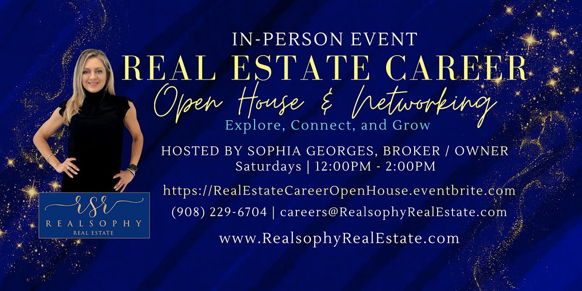 Real Estate Career Open House & Networking: Explore, Connect, & Grow | Event in Bridgewater | AllEvents