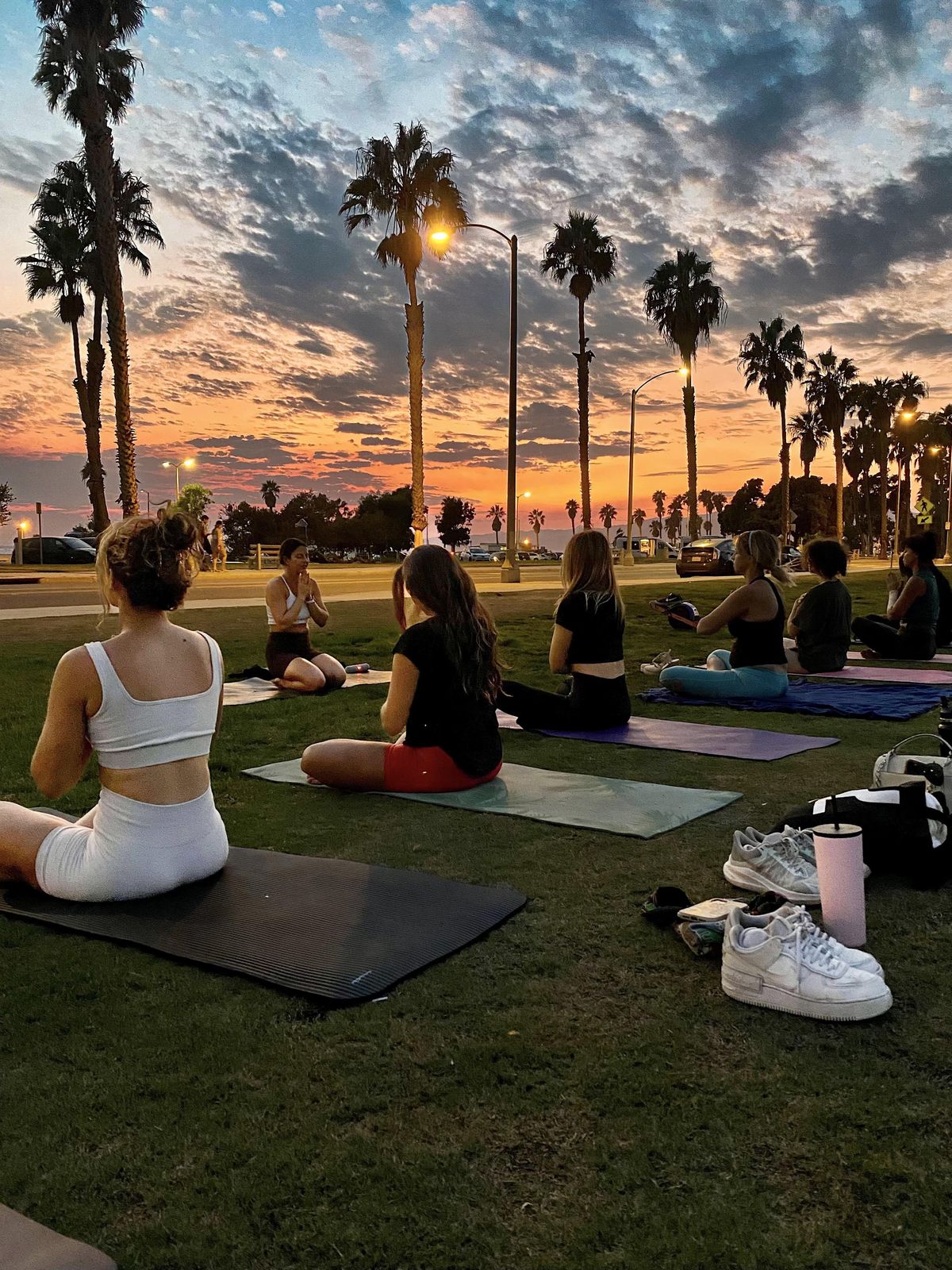 SUNSET YOGA, Santa Monica Ocean View Park, September 14 2023