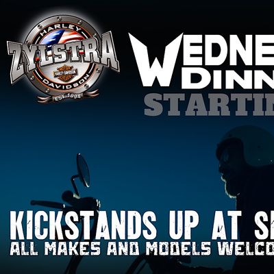 Wednesday Night Dinner Rides, Zylstra HarleyDavidson®, Ames, September