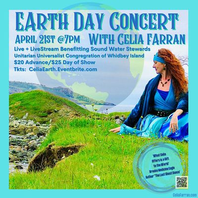 Earth Day Benefit Concert with Celia Farran Live from Whidbey Island