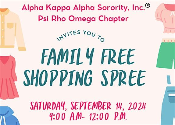 Family Free Shopping Spree, Park View High School, Sterling, 14