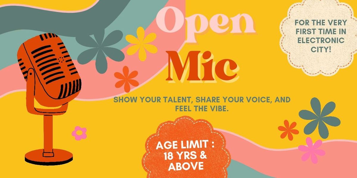 Open Mic, 7 December | Event in Bangalore | AllEvents
