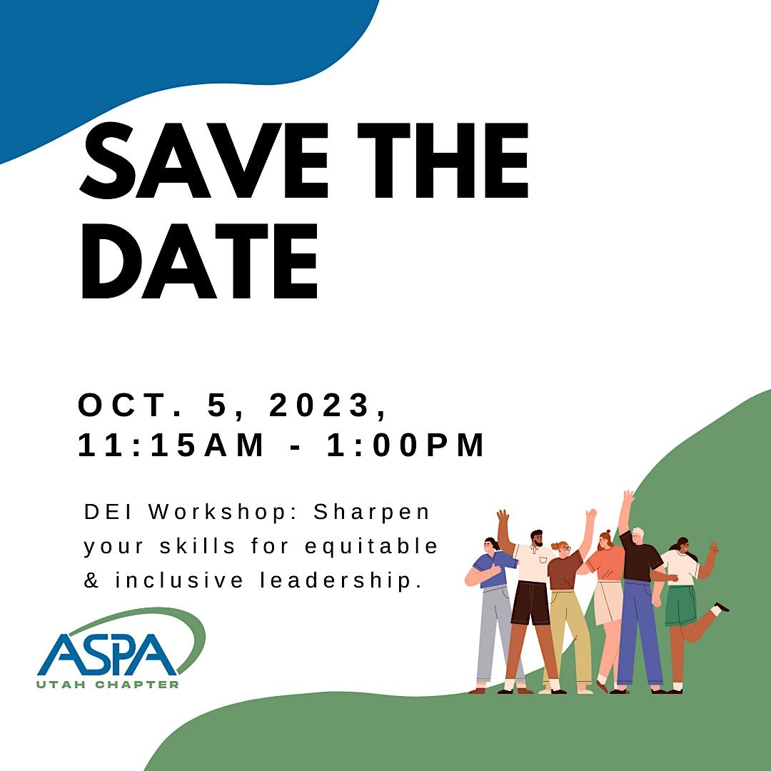 ASPA Utah Fall DEI Salt Lake County Government Center, Salt