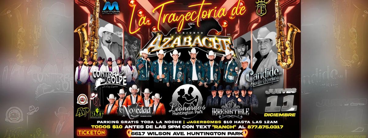 CONJUNTO AZABACHE, CONTRA GOLPE & MAS, 11 December | Event in Florence | AllEvents