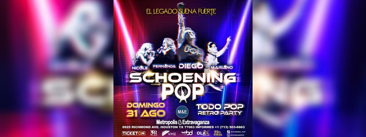 SCHOENING POP EN HOUSTON, 31 August | Event in Houston | AllEvents