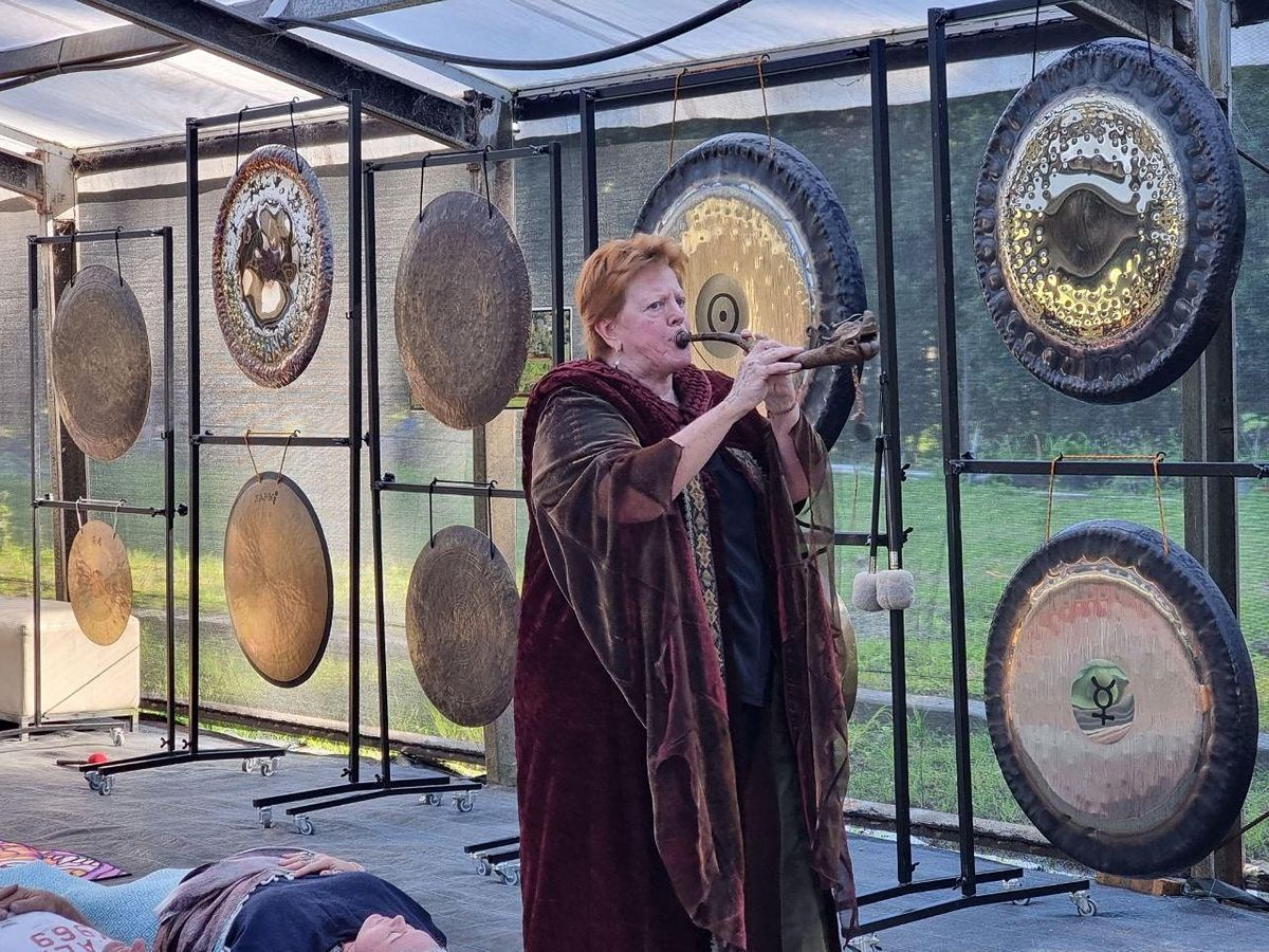 Tamborine Dragon Gong Ceremony in the Allow Love Nursery, Allow Love