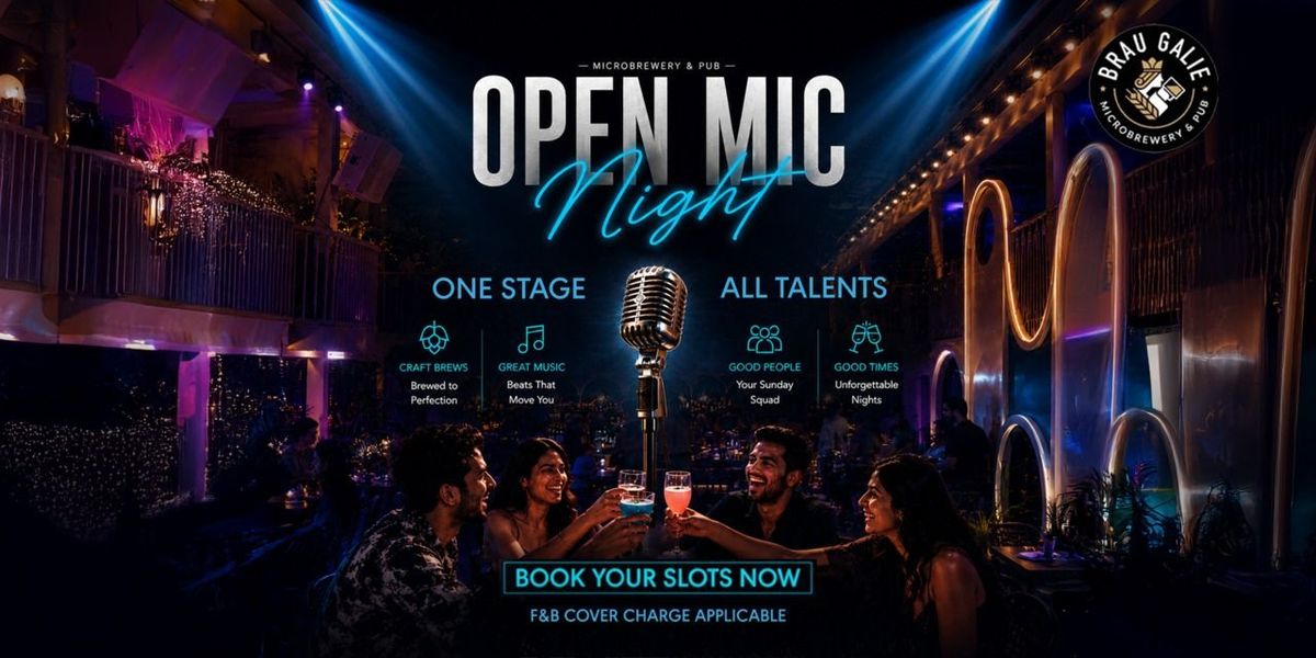 OPEN MIC