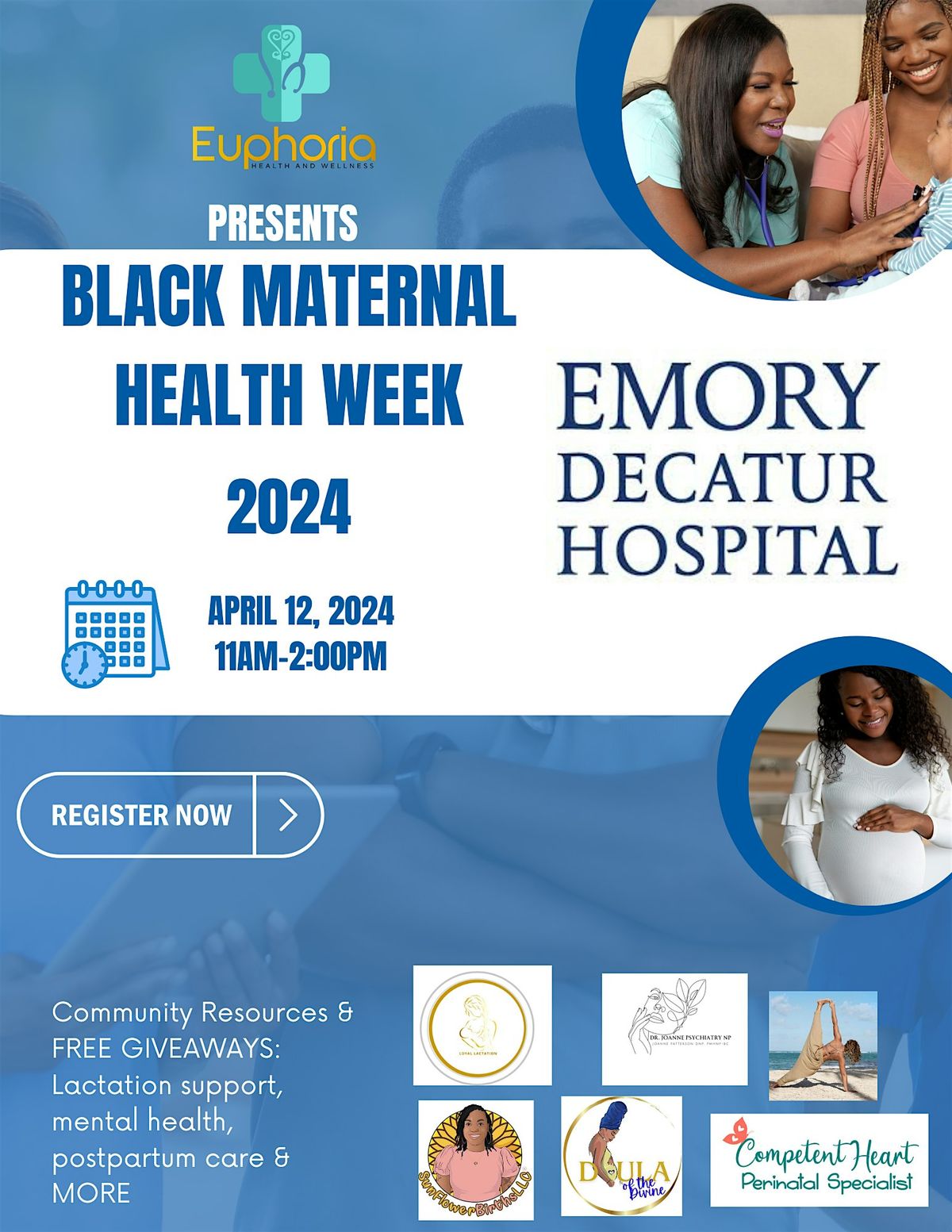 Black Maternal Health Week: Connecting the Cultures, Emory Decatur ...