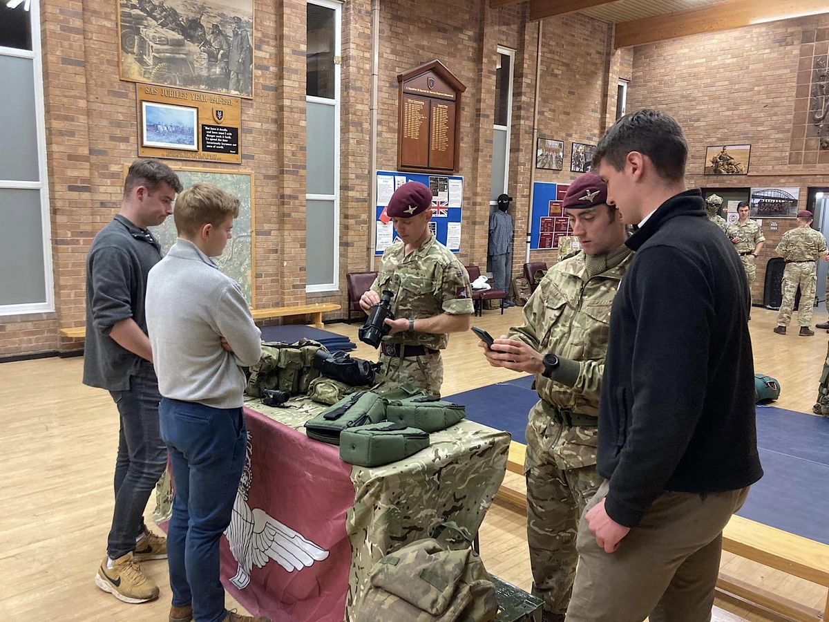Parachute Regiment Reserves Glasgow Insight Night (All