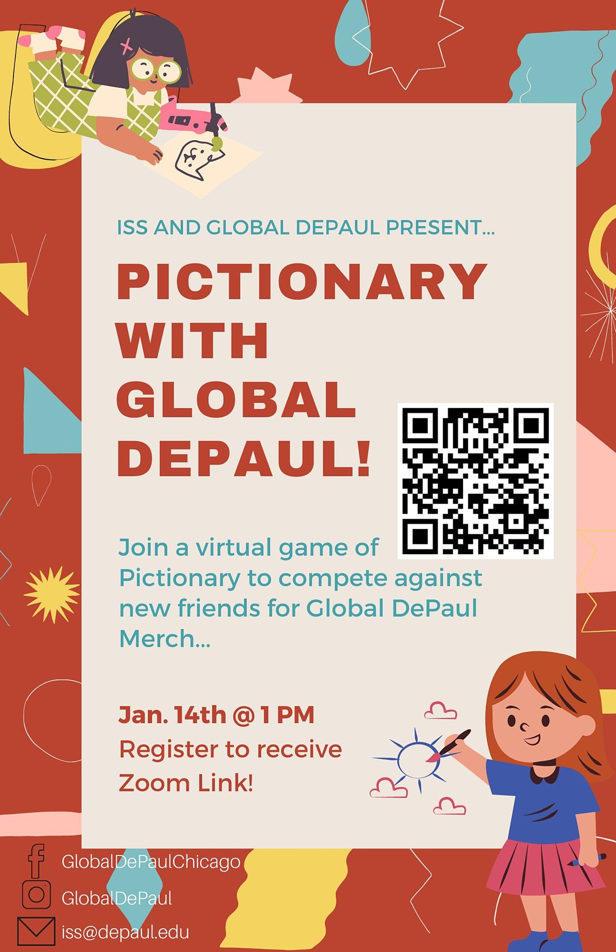 Depaul Christmas Concert 2022 Pictionary With Global Depaul, January 14 2022 | Online Event | Allevents.in